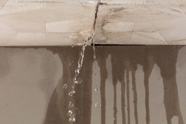 Professional Sewage Cleanup technician working in Hooksett, NH